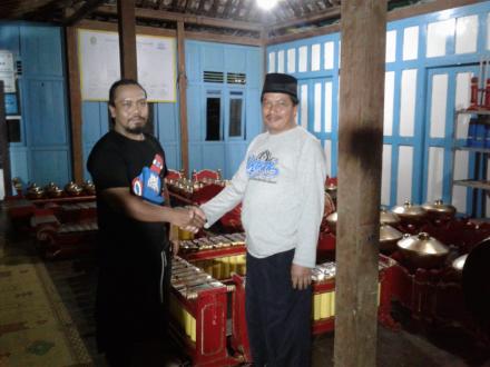 Gamelan dari Desa Selopamioro untuk Dusun Nogosari Telah Sampai