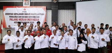 Pelantikan Pengurus dan Dewan Kehormatan PMI Kecamatan se-Kabupaten Bantul