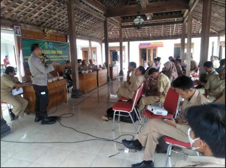 Sosialisasi TMMD Sengkuyung Tahap 1 Kepada Lembaga Lembaga di Kalurahan Selopamioro