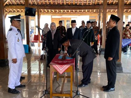 Pelantikan Dukuh Kalidadap 2 Diakhir Jabatan Dukuh Sebelumnya