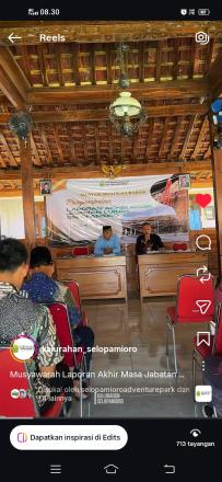 Musyawarah Akhir Jabatan Lurah Kalurahan Selopamioro 2026