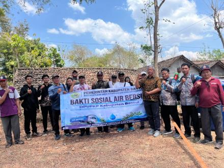 Beberapa Titik Dusun di Selopamioro Masih Mengalami Kekurangan Air Bersih